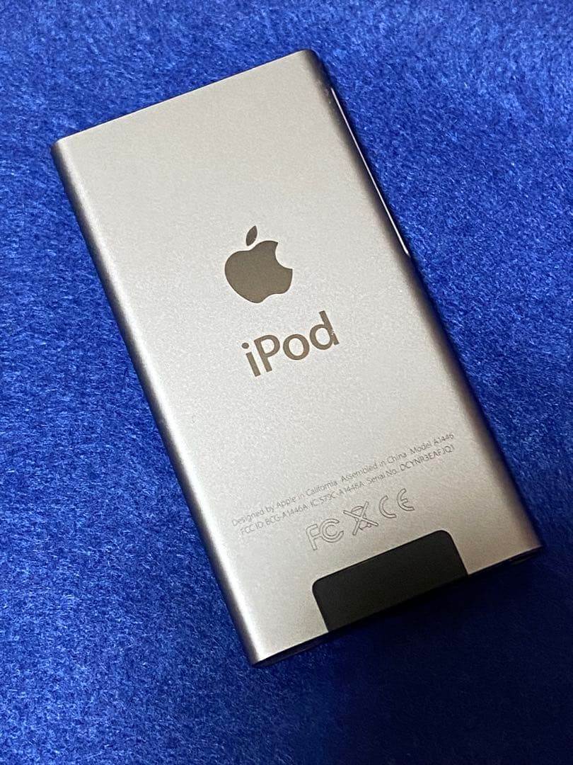 Apple iPod nano 第7世代 スペースグレイ 新品バッテリー