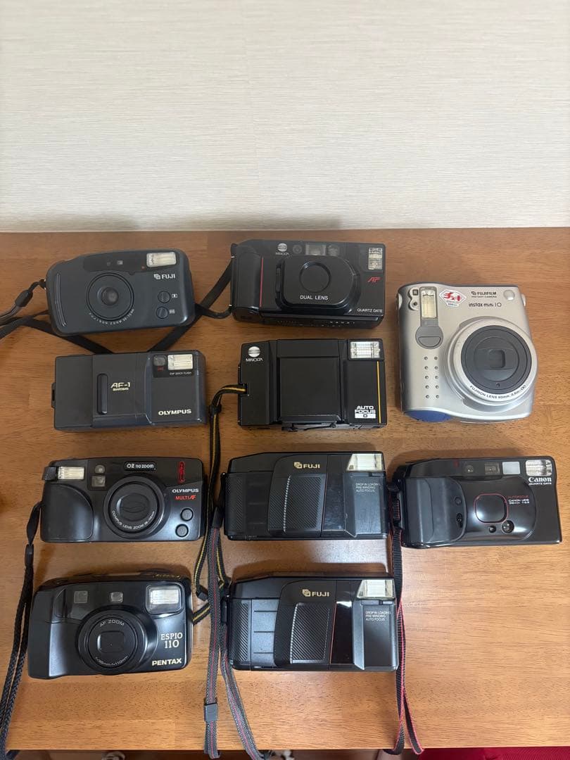 ★動作未確認 フィルムカメラ 10台まとめ売り　canon Olympus など