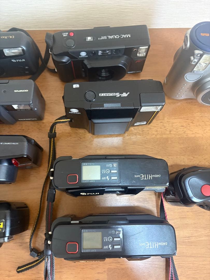 ★動作未確認 フィルムカメラ 10台まとめ売り　canon Olympus など