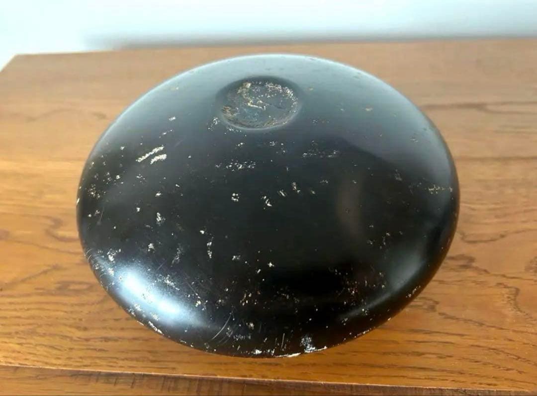 安齊賢太 安齋賢太 花器 黒陶 大　希少品 値引き不可