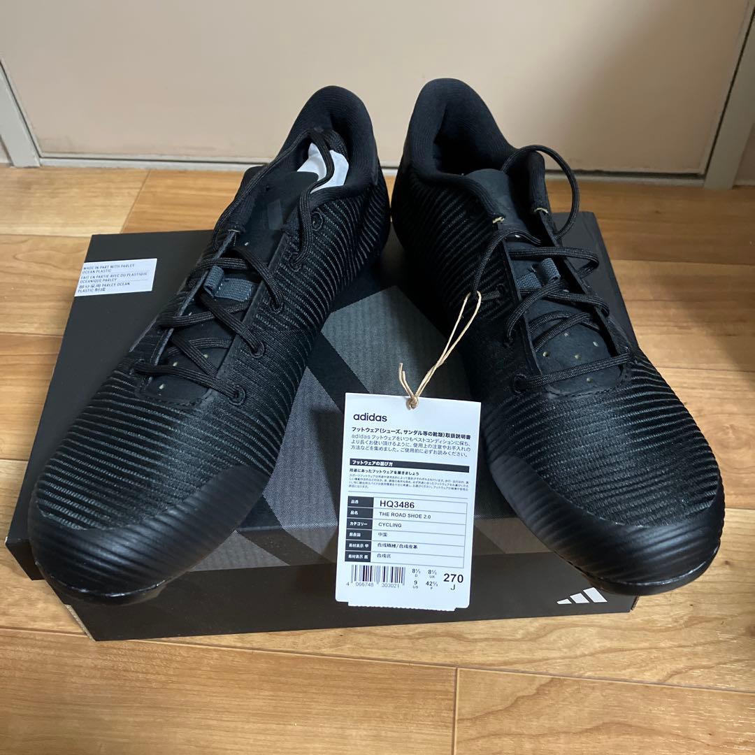 新品　adidas THE ROAD SHOE 2.0 27.0 ビンディング