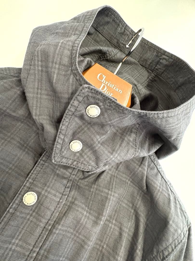 バーバリーブラックレーベル ジャケット パーカー ブルゾン チェック M