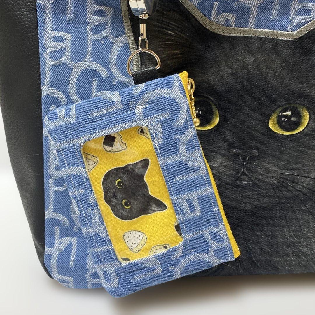 ゆ*ら様 コヤンイサムチョン　ショルダートートバッグ　黒猫