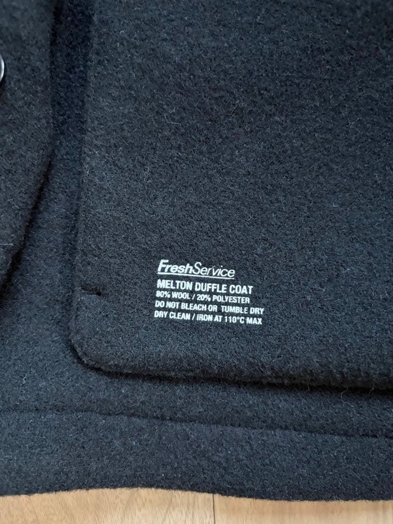 ジャケット・アウター FreshService MELTON DUFFLE COAT