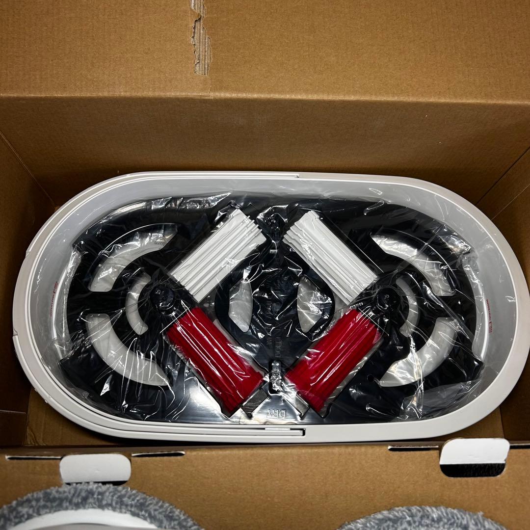 【新品・未使用】 CLEAN 電動モップ 自動洗浄 コードレス