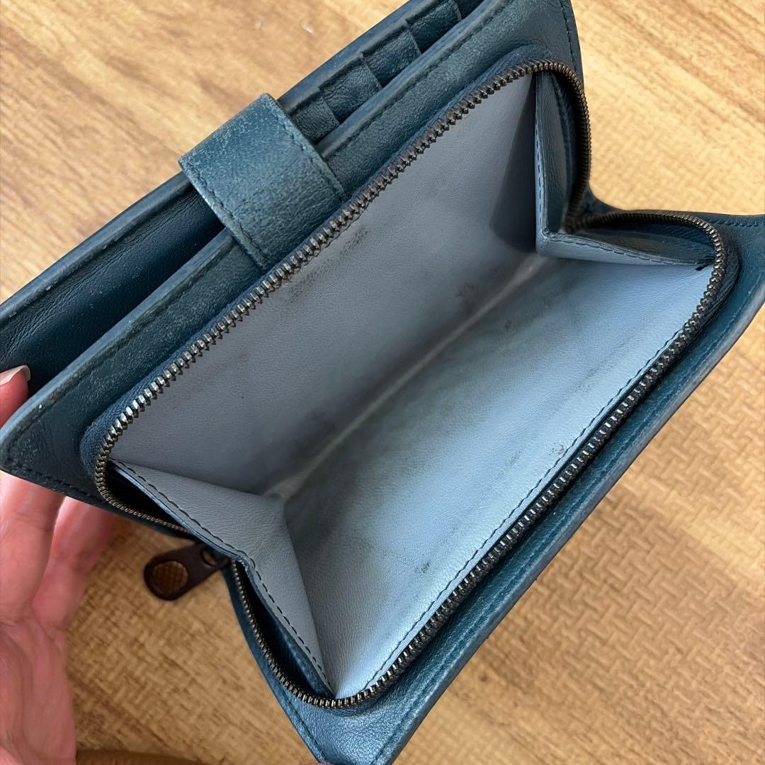 Bottega Veneta 長財布 ダークブルー
