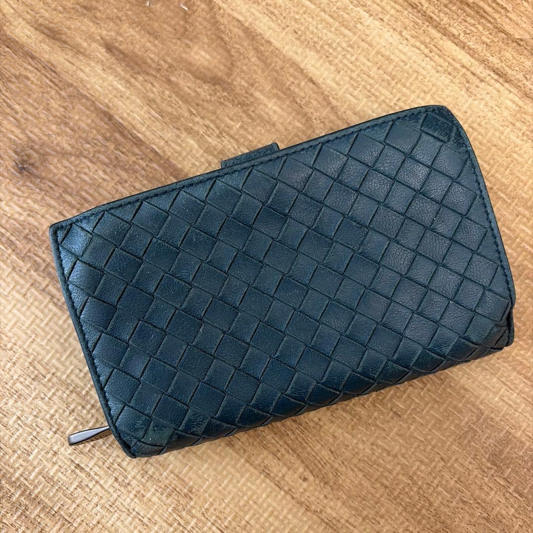 Bottega Veneta 長財布 ダークブルー