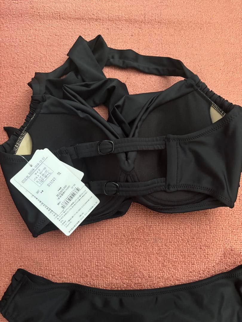 三愛水着　ブラック ビキニ水着 M-Lサイズ