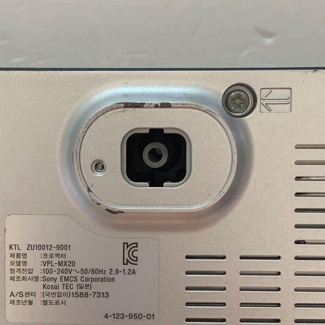 ジャンク SONY VPL-MX20 プロジェクター