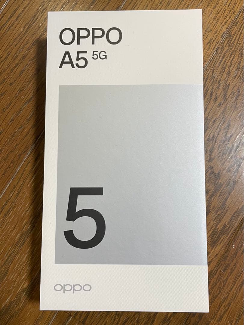 【新品未使用】OPPO A5 5G OPG06 ホワイト128GB