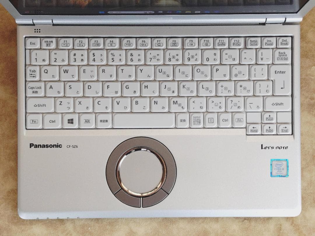 Windowsノート本体 Panasonic Let's note CF-SZ6 i5/8GB/256GB
