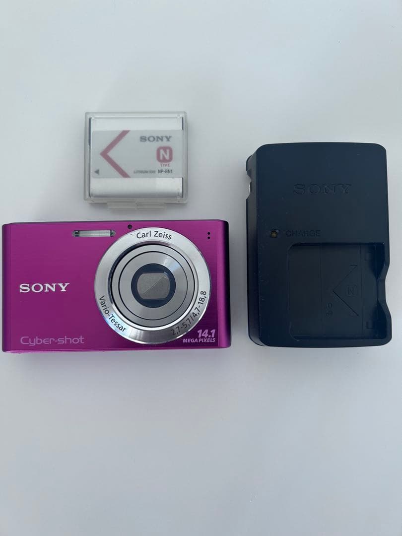 Sony サイバーショットDSC-W320 デジカメ　ソニー　充電器付きコンデジ