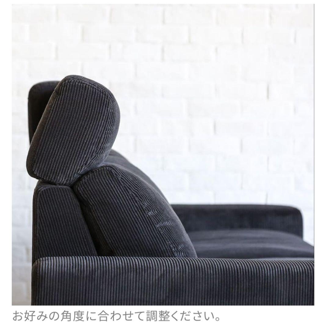 【期間限定値下】クラッシュゲート 3人掛けソファ リクライニングソファ