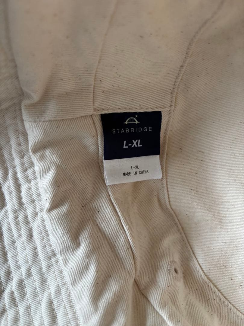 帽子 \"STABRIDGE\" Reversible Jungle Hat White