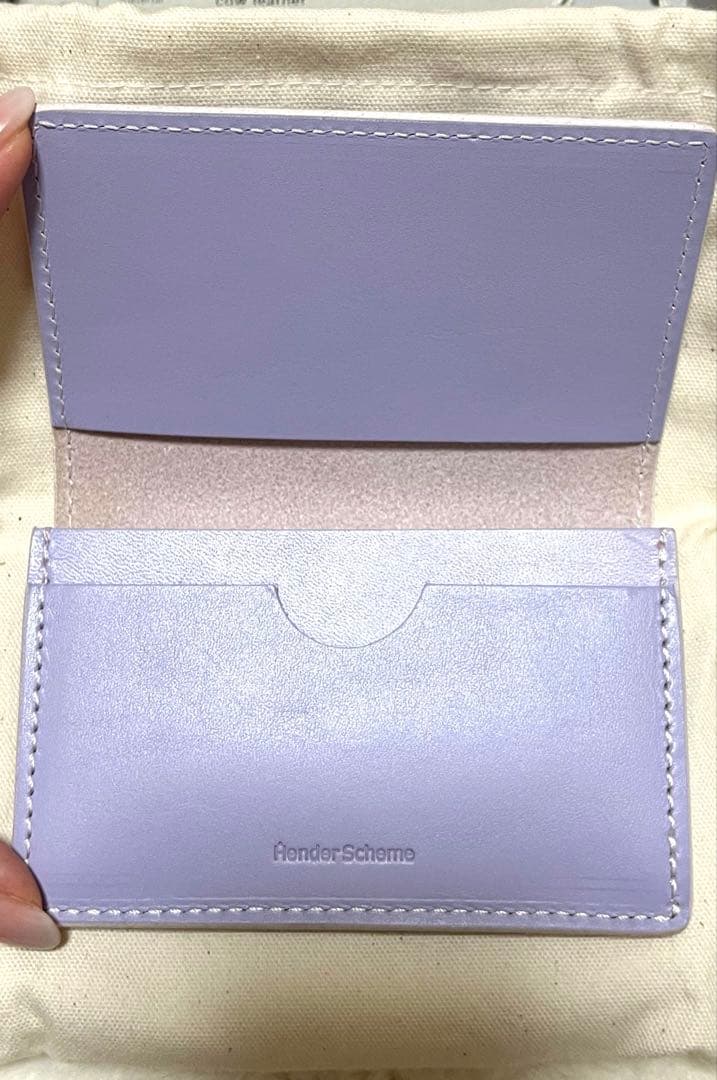 新品　Hender Scheme エンダースキーマ　カードケース 名刺入れ