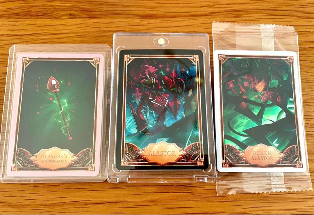 ハズビンホテル アラスター トレカ プロモカード トレーディングカード