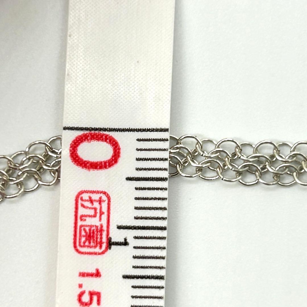希少　ティファニー　メッシュ　チェーンのみ　ネックレス　シルバー　約80cm