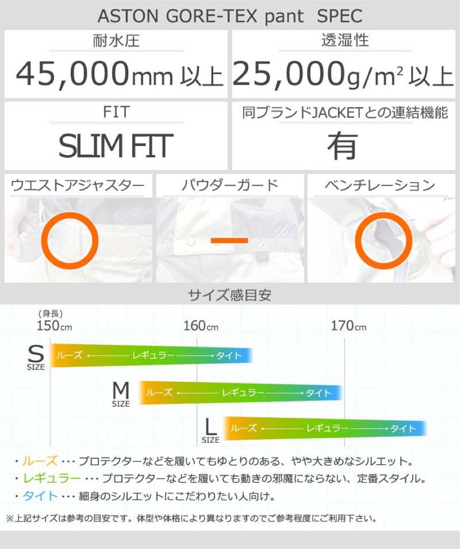 VOLCOM GORE-TEXパンツ・美品