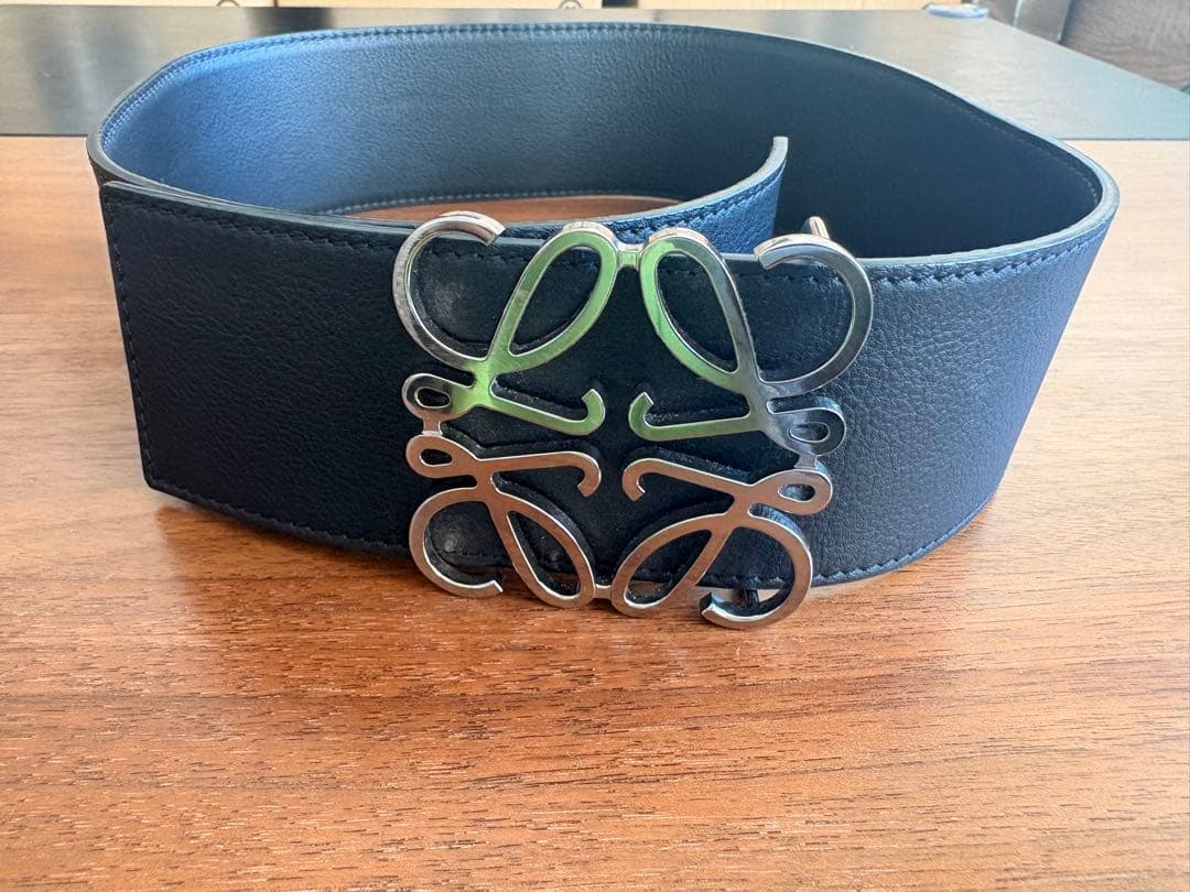 ロエベ　レザーベルト　LOEWE