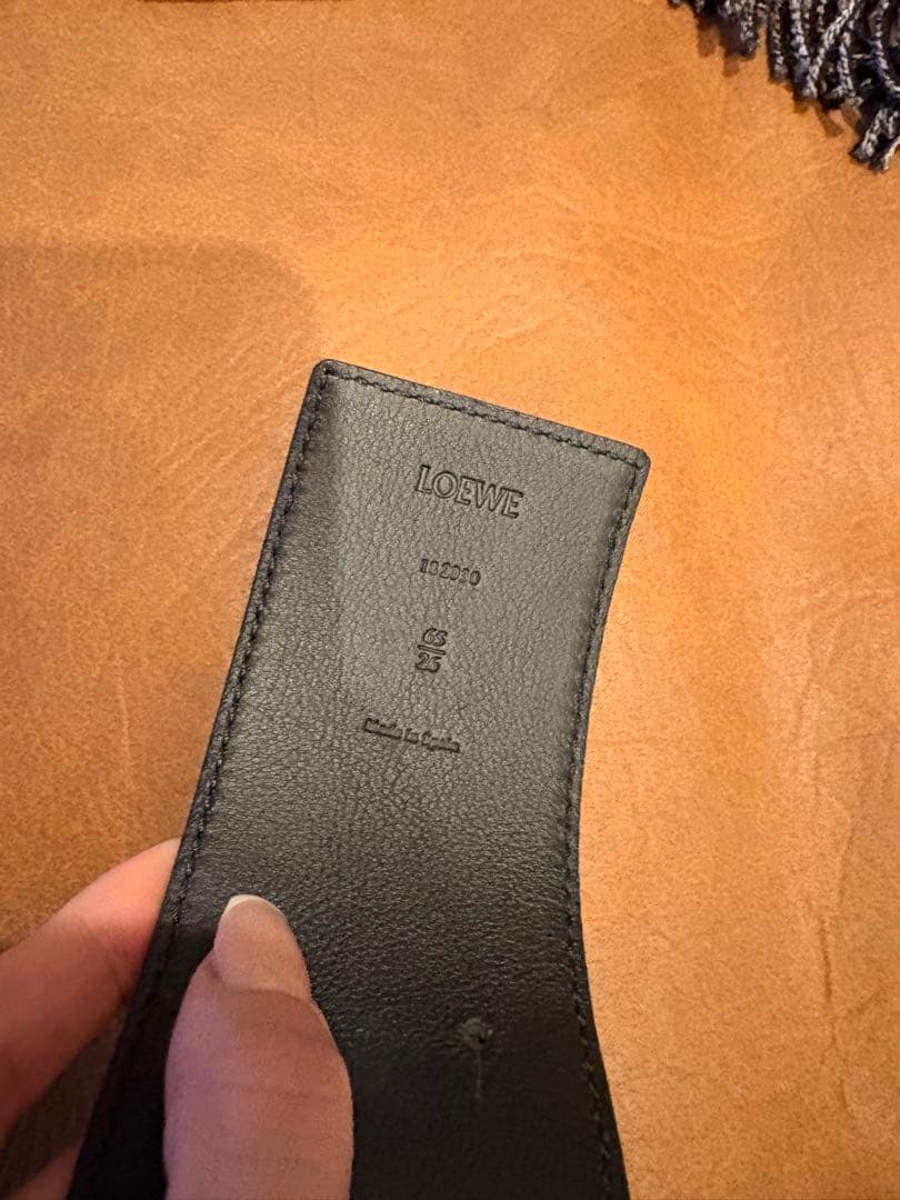 ロエベ　レザーベルト　LOEWE