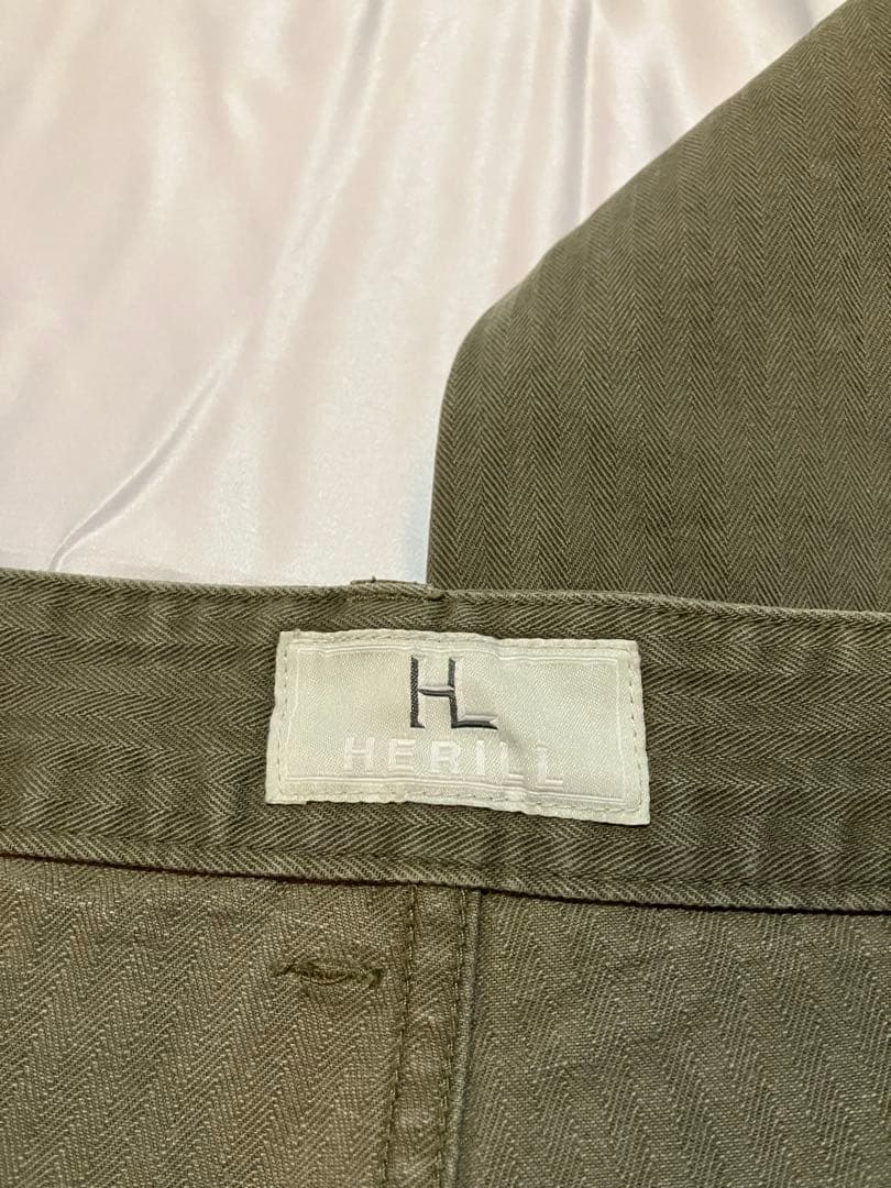 専用HERILL 24aw USMC HBT Pants olive サイズ1