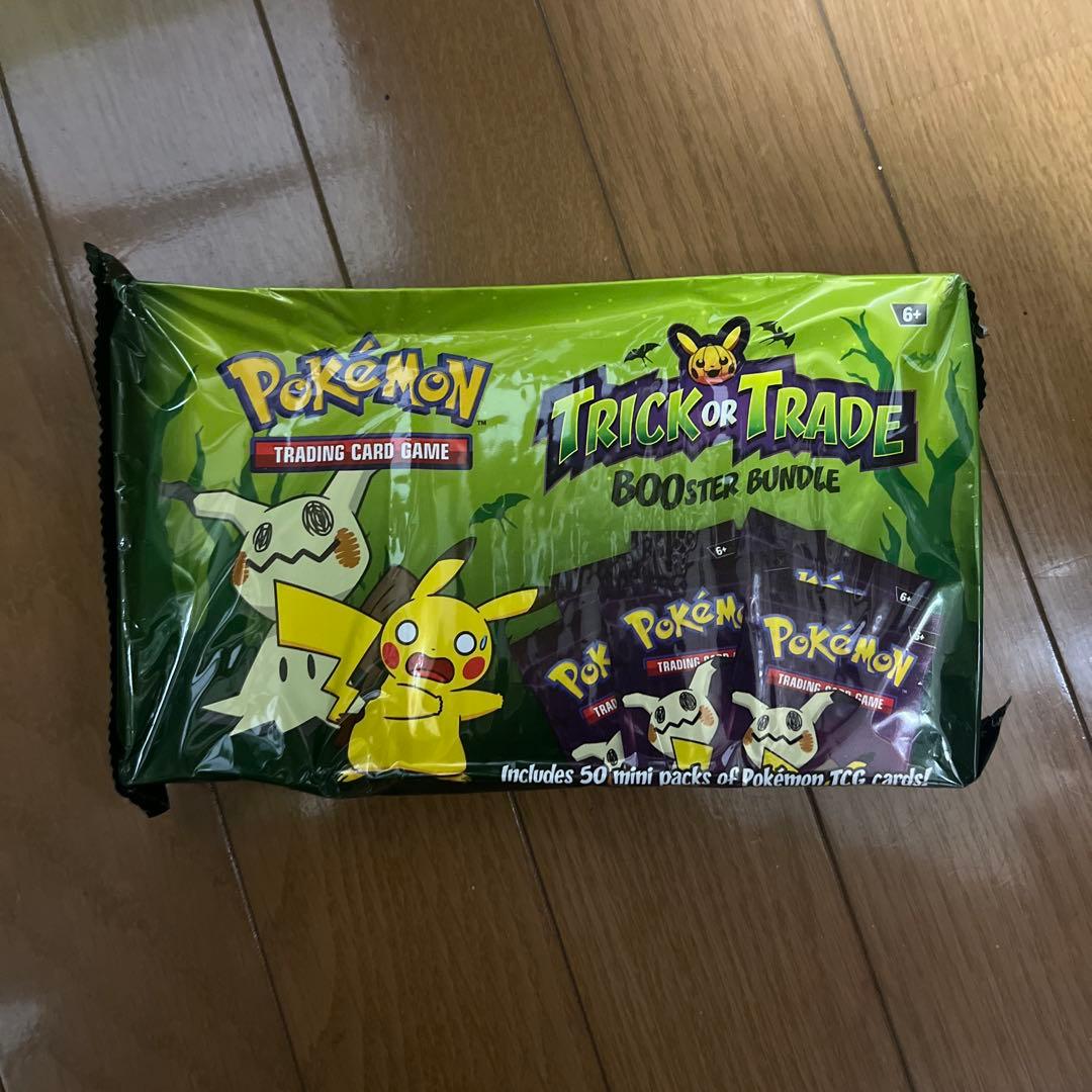 未開封品 ポケカ海外 TRICK OR TRADE 50パック入り ミミッキュ