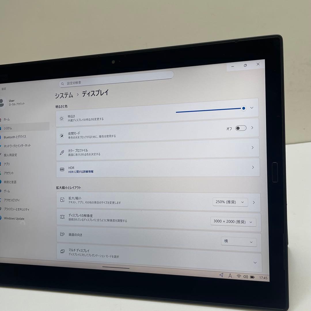 #930 レノボThinkpad X1 Tablet Gen3 i5-8350U
