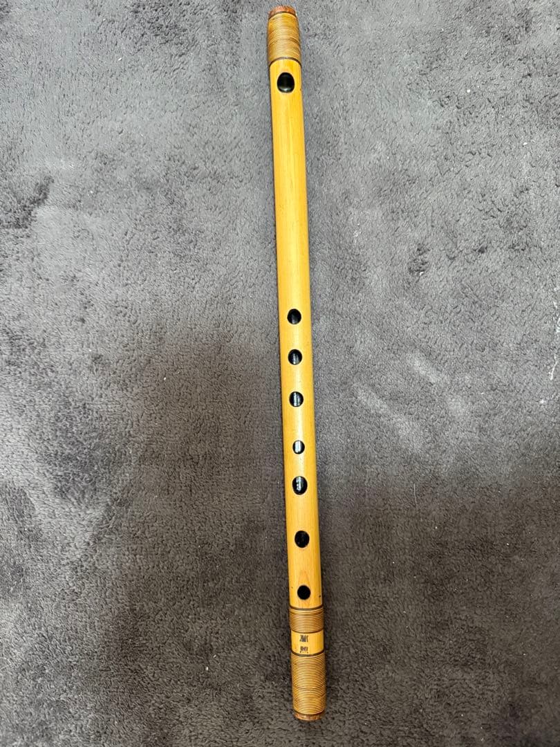 篠笛　蘭照さん 唄用6本調子