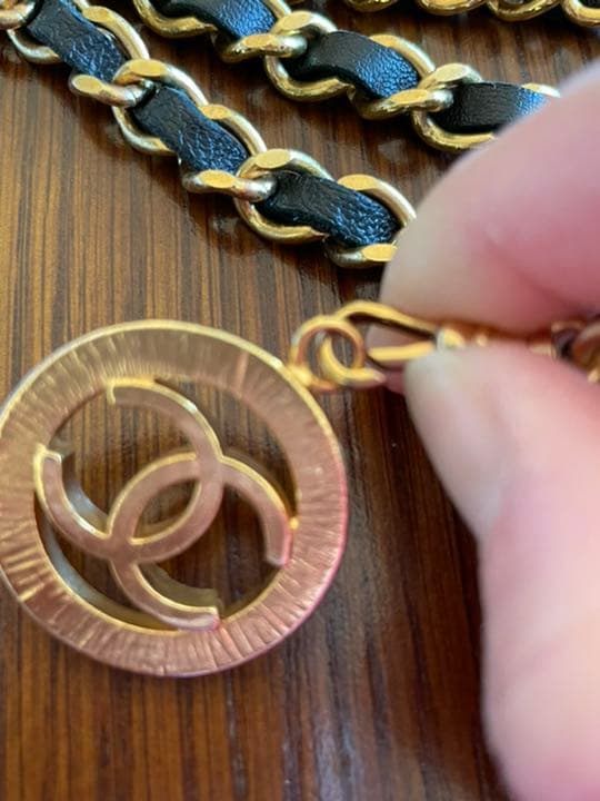 シャネル✨️CHANEL ゴールド　ヴィンテージチェーンベルト