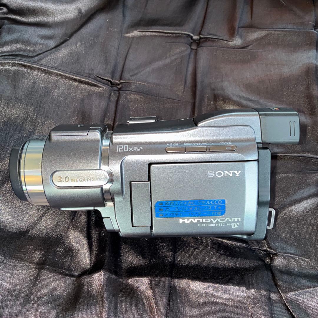 再生・録画可動品　MINI DVSonyビデオカメラ　DCR-HC88