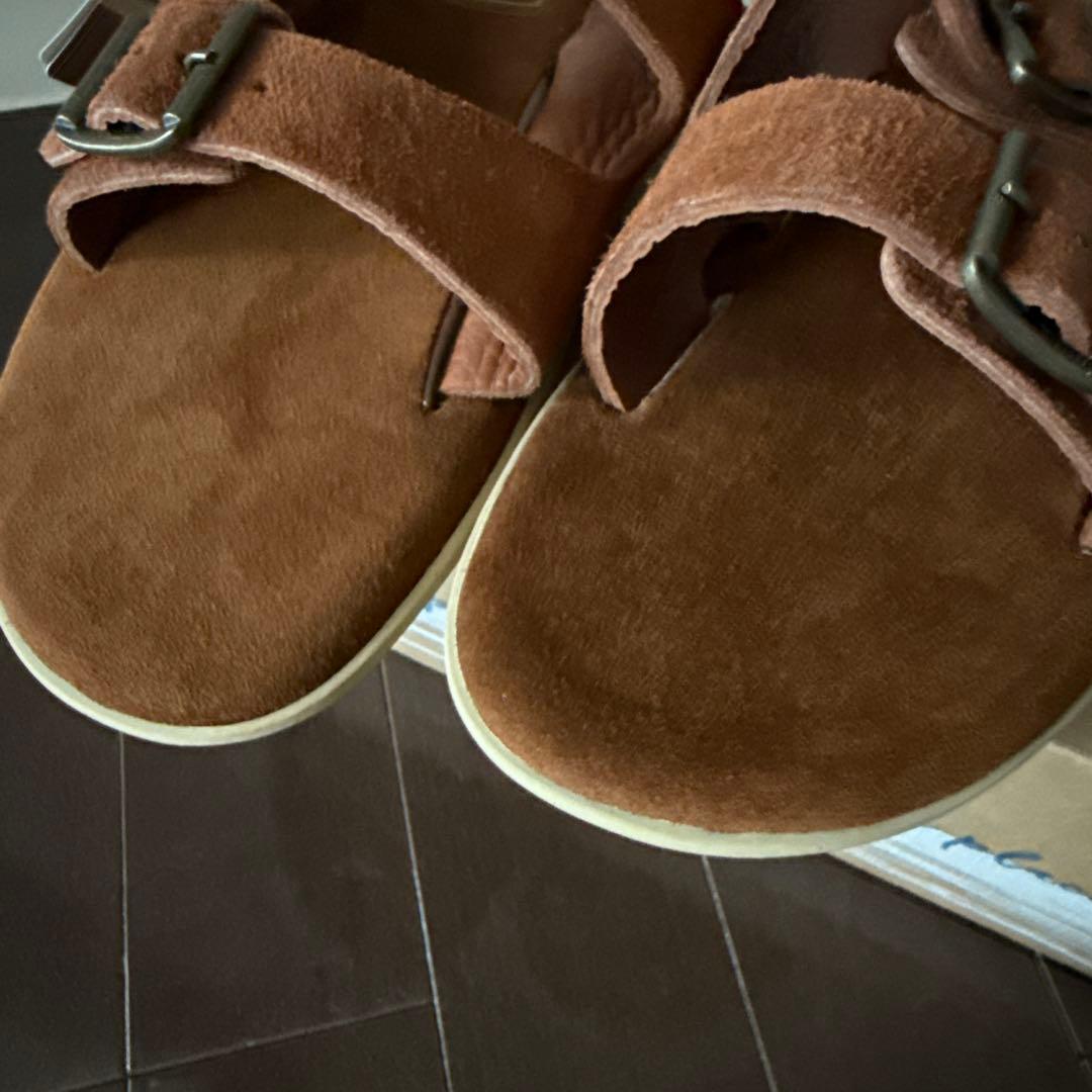 【新品UNITED ARROWS別注】 SLIPPER 本革スエード