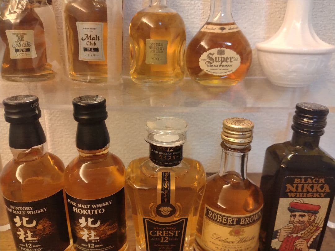 ウイスキーミニチュアボトル10本セット