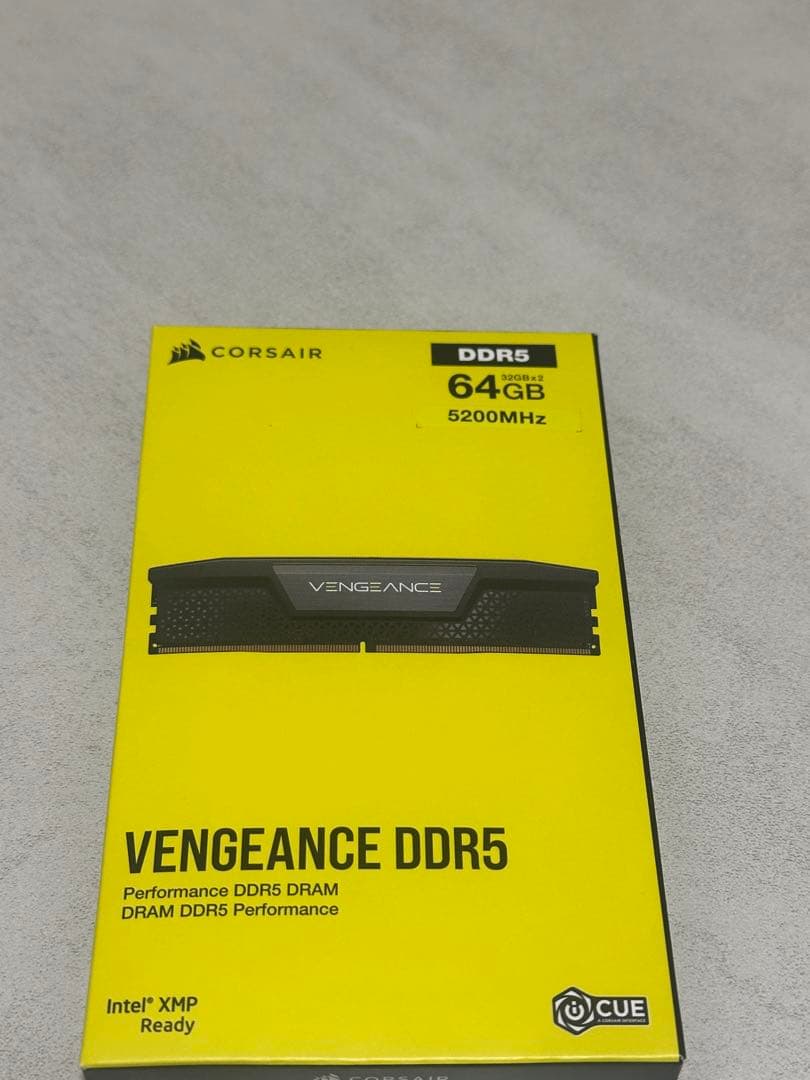 【新品同様】Corsair DDR5-5200 64GB (32GBx2)