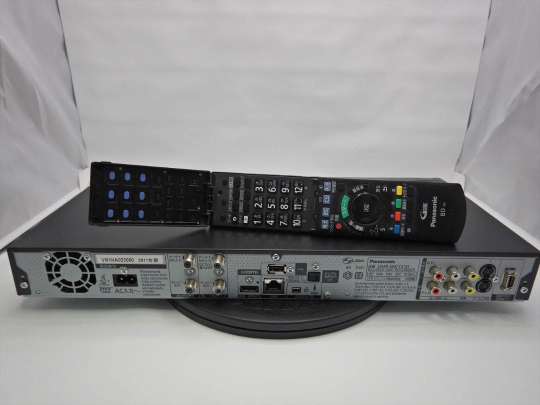 ■整備品 DIGA DMR-BWT510 2011年 1TB換装