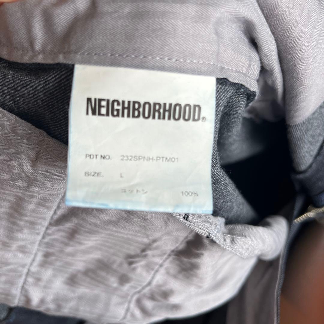 neighborhood デニムタックパンツ　L