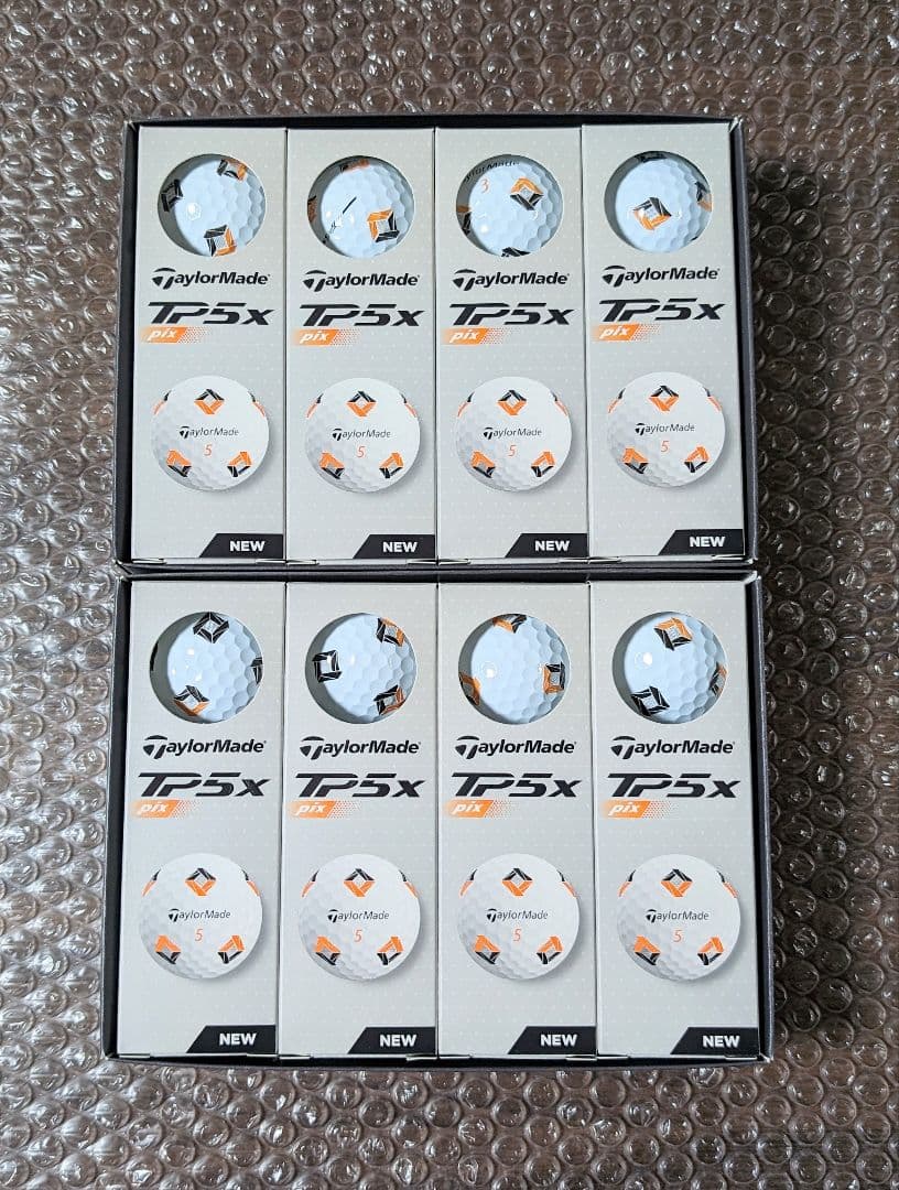 新品　テーラーメイド TP5x pix ホワイト 2024年モデル 2ダース