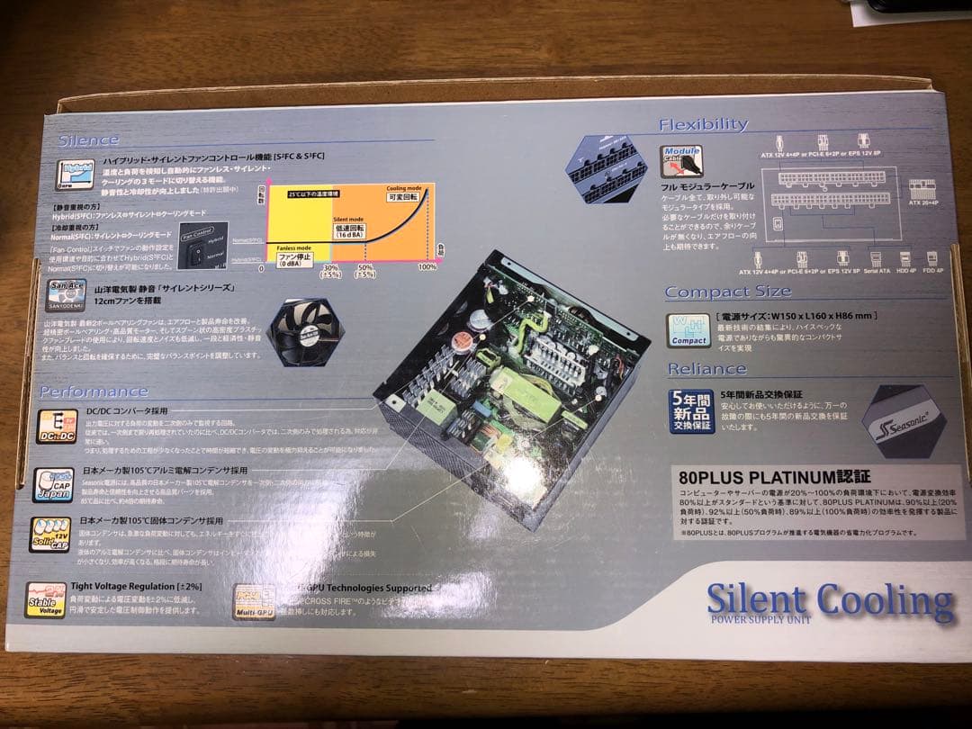 Seasonic ATX電源80PLUS PLATINUM 860w XP2S