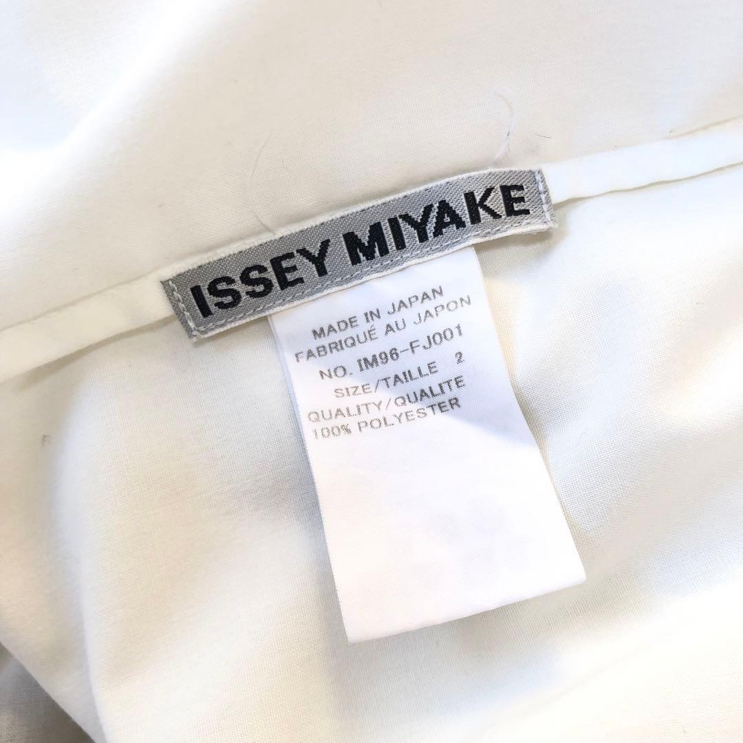 ISSEYMIYAKE 襟プリーツ長袖シャツ