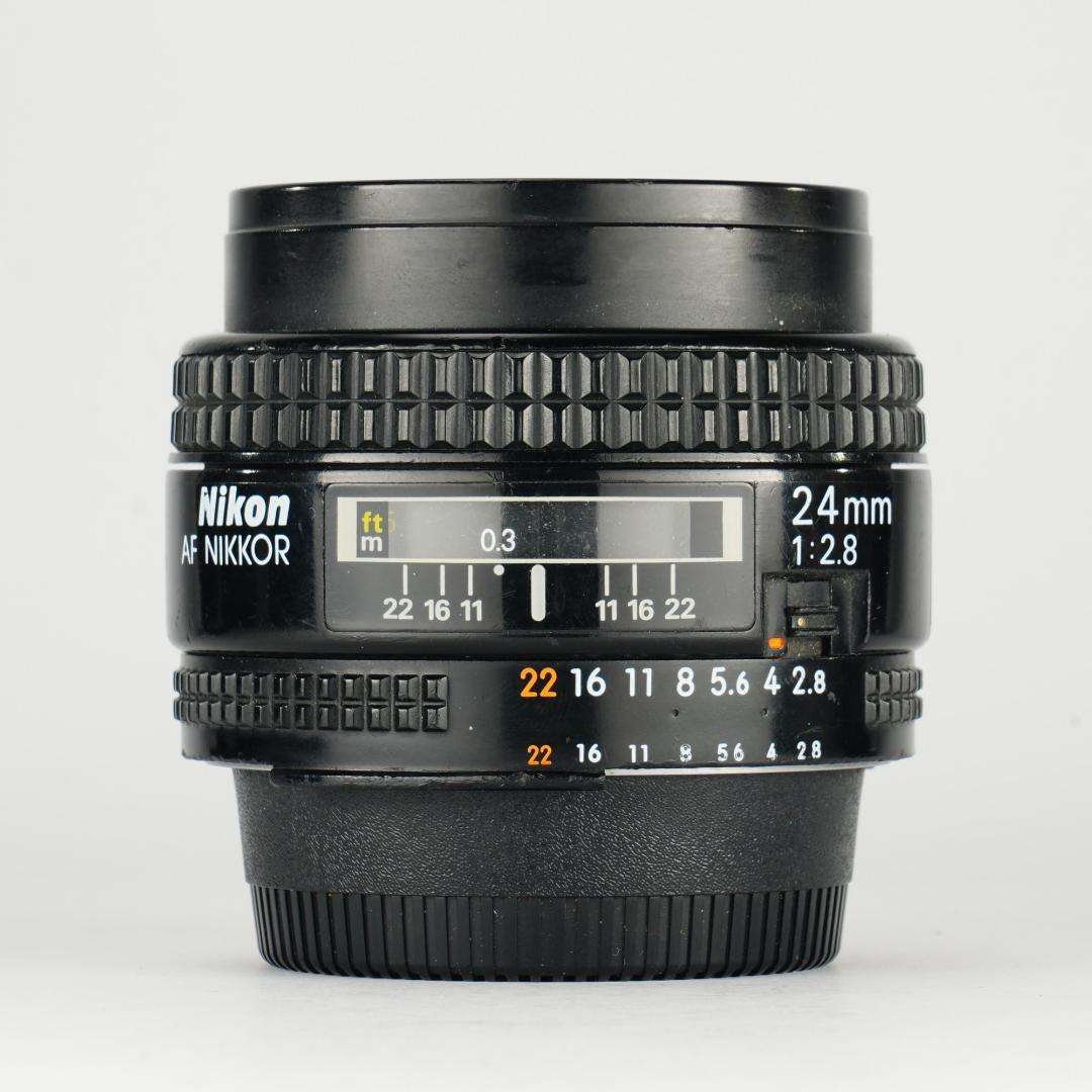 【整備＆テスト済】Nikon Af Nikkor 24mm F2.8 490
