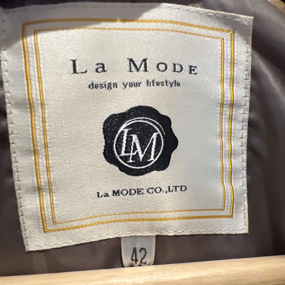 新品未使用✨【LA MODE】ラモード　ポンチョコート　ウールコート　L〜XL