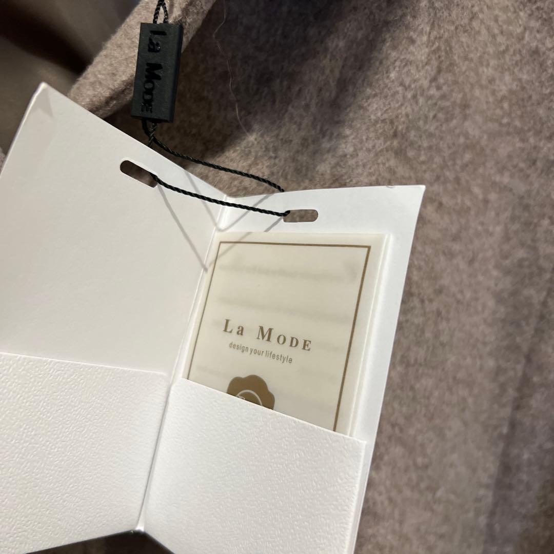 新品未使用✨【LA MODE】ラモード　ポンチョコート　ウールコート　L〜XL