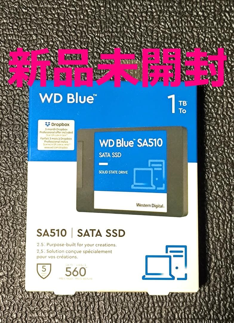 【新品】WD Blue 1TB SA510 SATA SSD