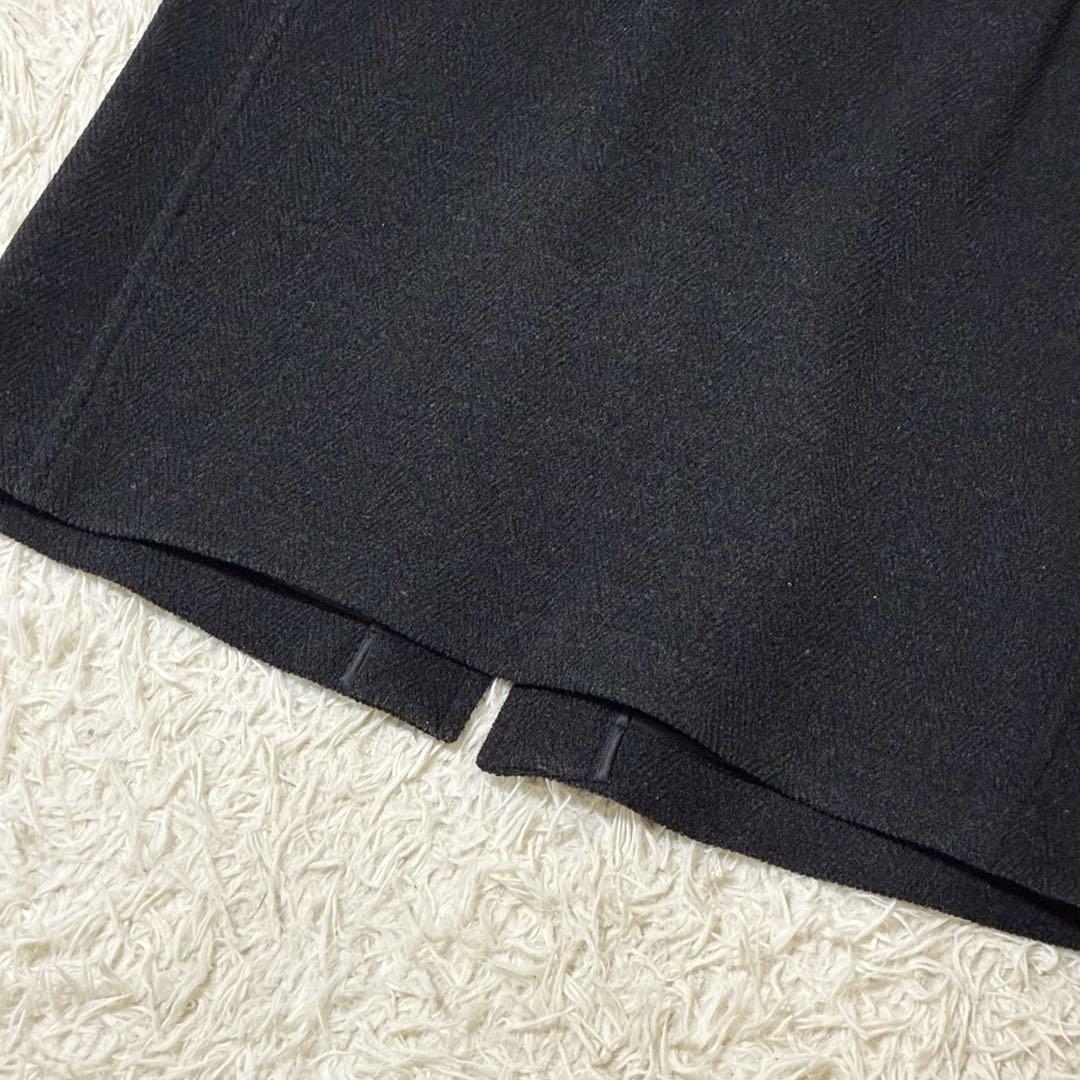 【美品】✨ バーバリー ムーアブルック ヘリンボーン ダッフルコート　L相当