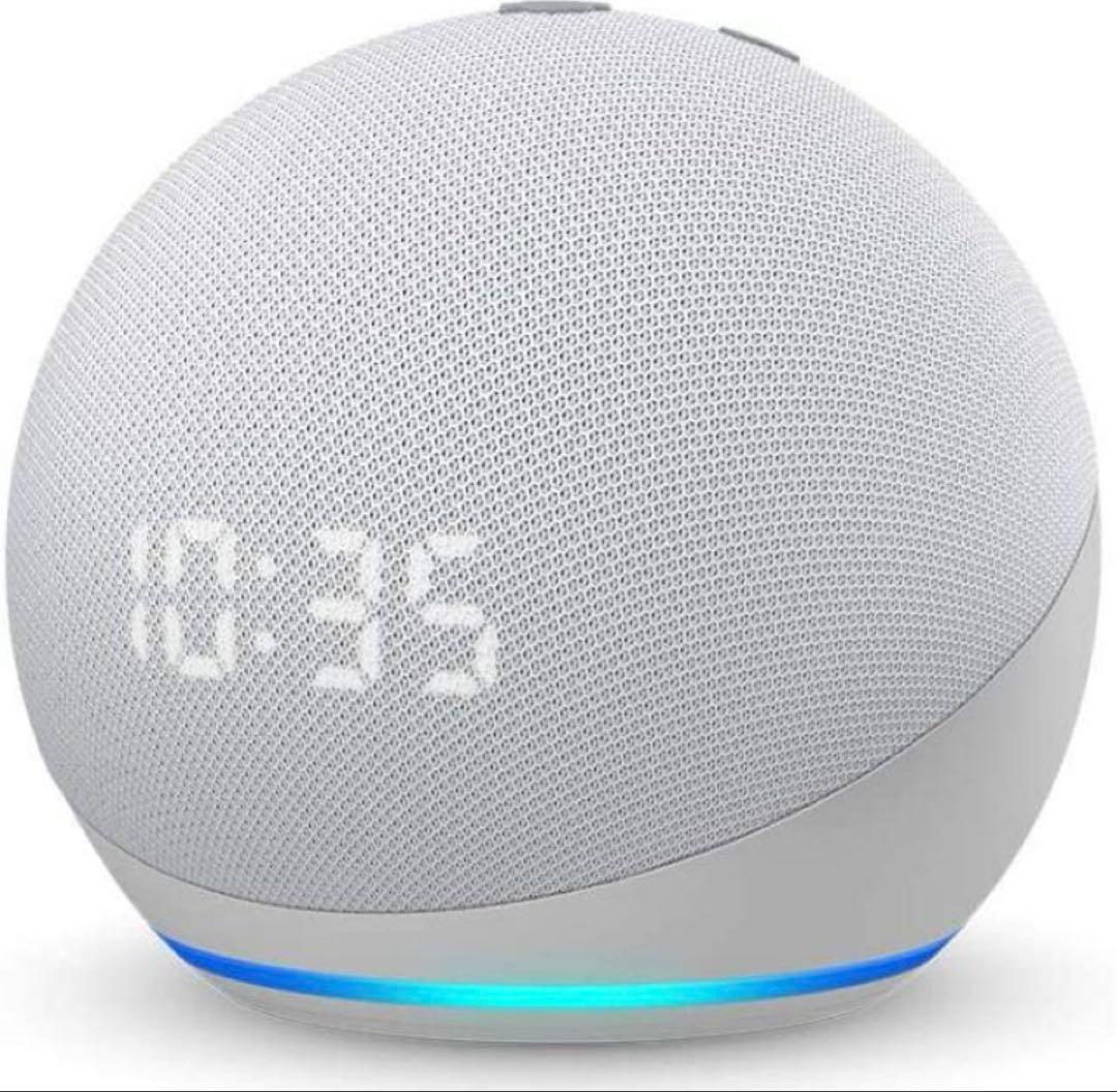【箱付き】Amazon Echo Dot 時計付き