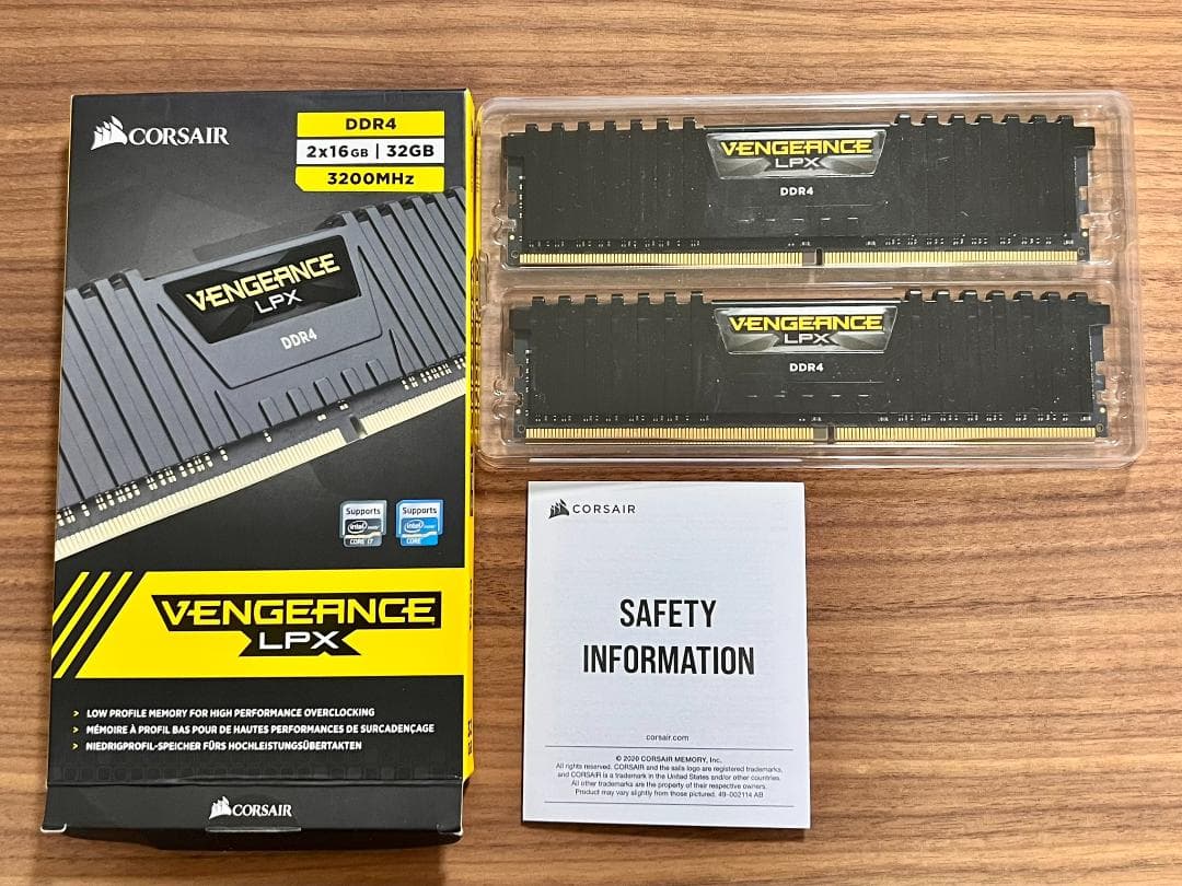 【Corsair】Vengeance DDR4 16GB×2 3200MHz
