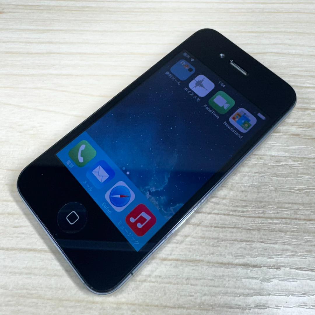 スマートフォン本体 480 softbank iPhone4 32GB Black
