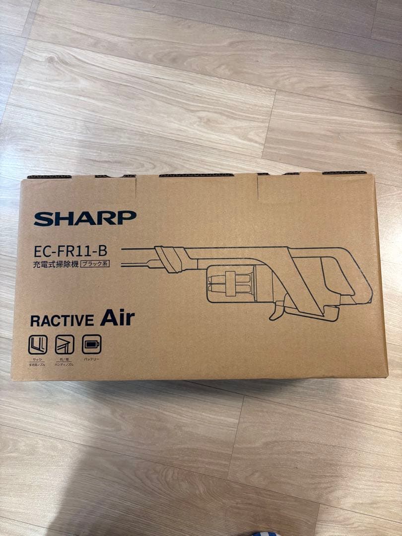新品 未使用 未開封 SHARP RACTIVE Air スティック掃除機
