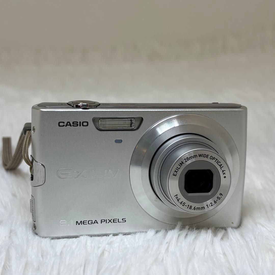 CASIO カメラ　EX-Z250 充電器　シルバー コンデジ　動作品