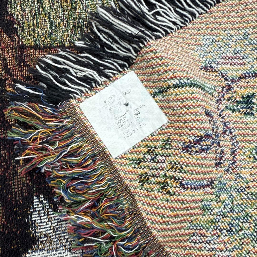 スプリンガースパニエル　犬　花　マルチカバー　ソファーカバー　ラグ178x132