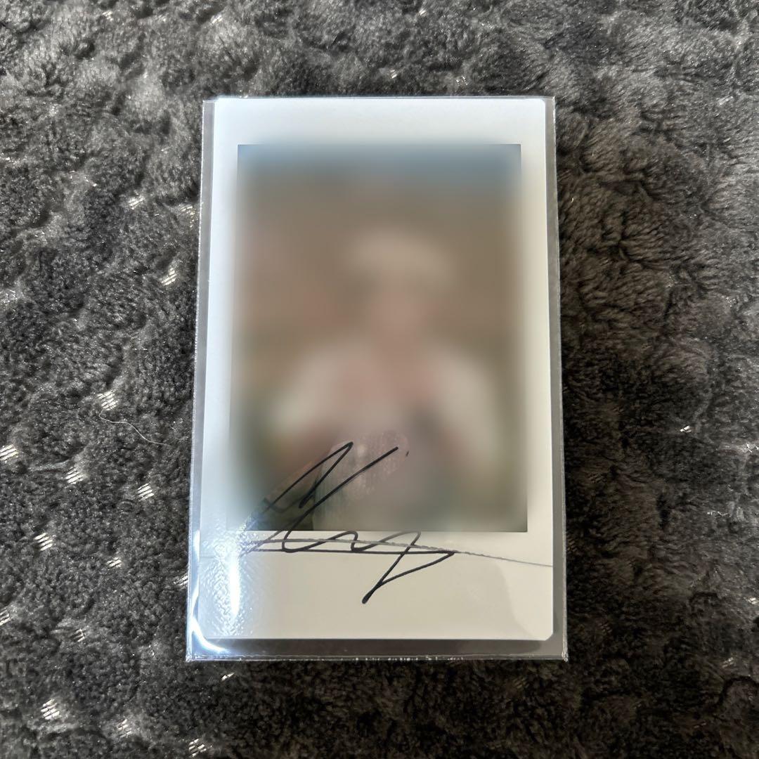 stray kids バンチャン 直筆サインポラロイド　チェキ